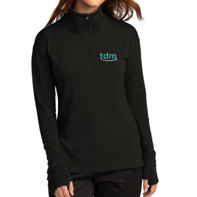 TDM - SPORT TEK -Ladies Sport Wick ® Flex Fleece 1/4 Zip Thumbnail