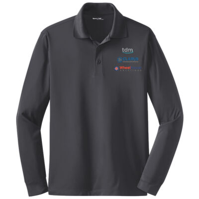 TDM Long Sleeve Micropique Sport Wick ® Polo 2 Thumbnail